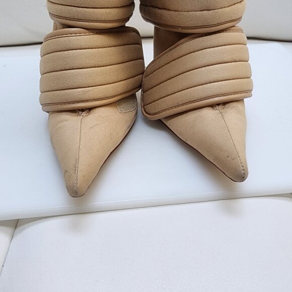 CALECHIE Women's Desert Moto Boots - Tan Faux Suede - Size 8 - Picture 9 of 12